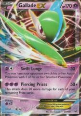 Gallade-EX - 34/108 - Holo Rare EX